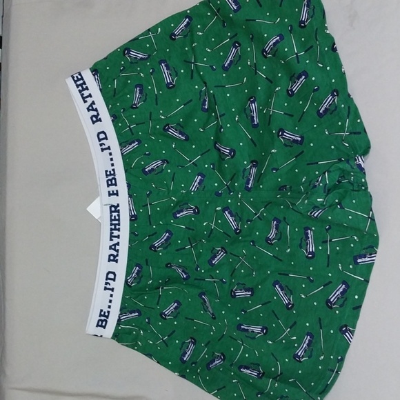 Joe Boxer 'Putt up your Dukes' golf boxers XL NWT - Picture 5 of 5